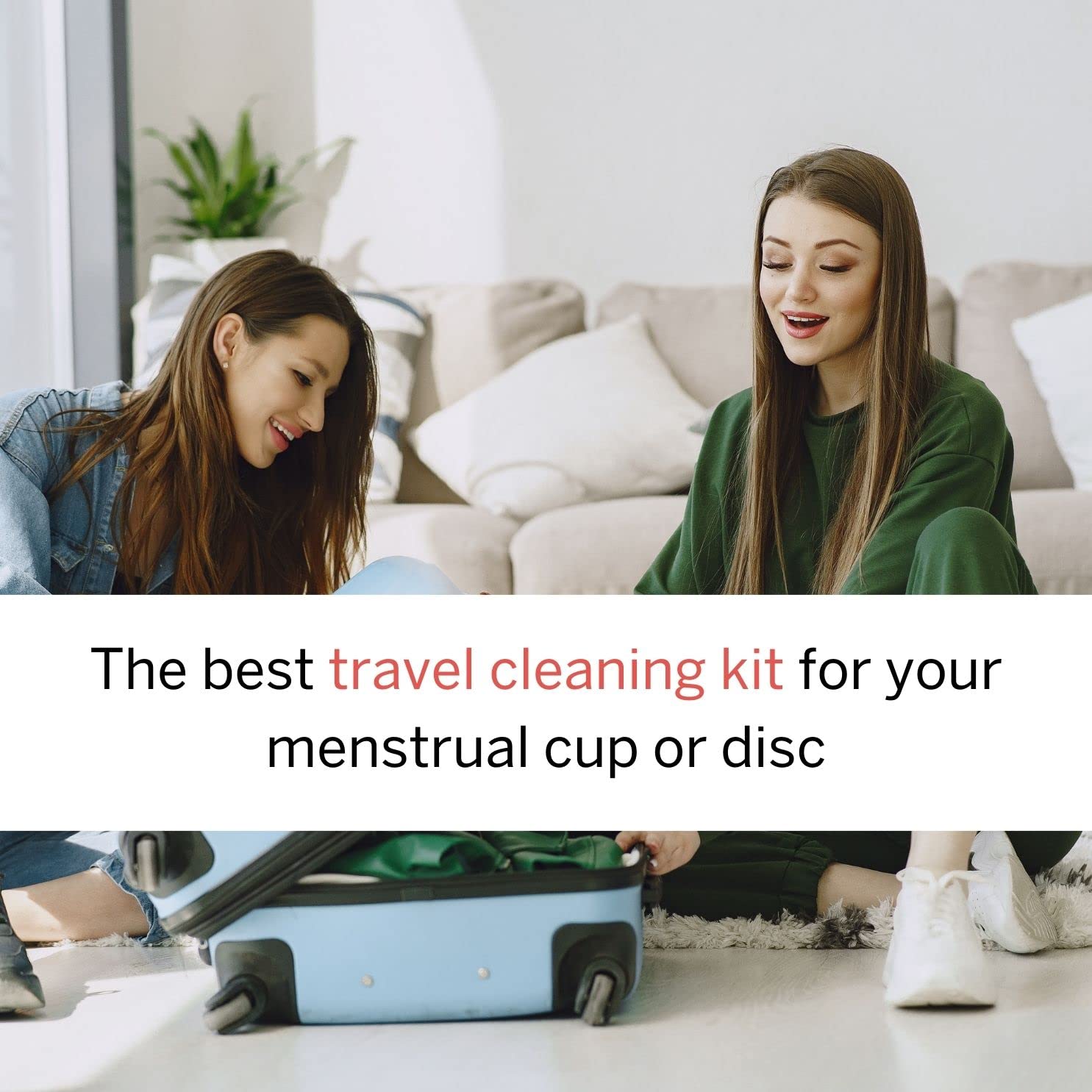 Pixie Cup Menstrual Cup Cleaner Kit - Sterilizer Wash, Public Restroom Carry Cup, 20 Wipes Pixie Cup