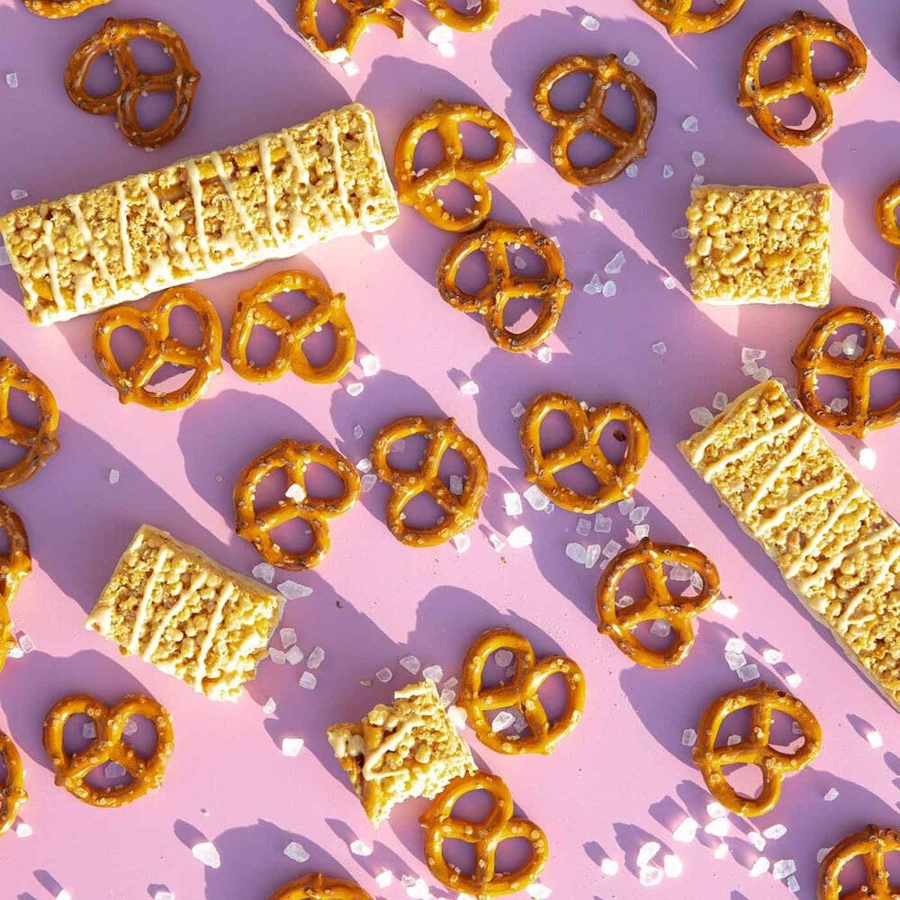 WonderSlim Protein & Fiber Bar, Salted Toffee Pretzel, 15g Protein, 7g Fiber, Gluten Free WonderSlim