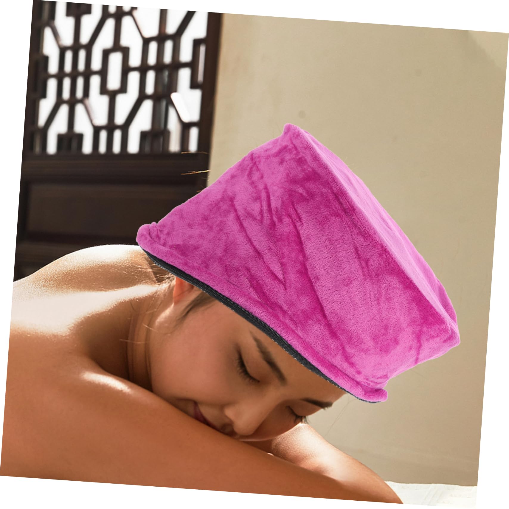 Balacoo Hair Massager Smokeless Moxa Cap Hot Heads Heating Cap Moxa Massager Heat Compress balacoo