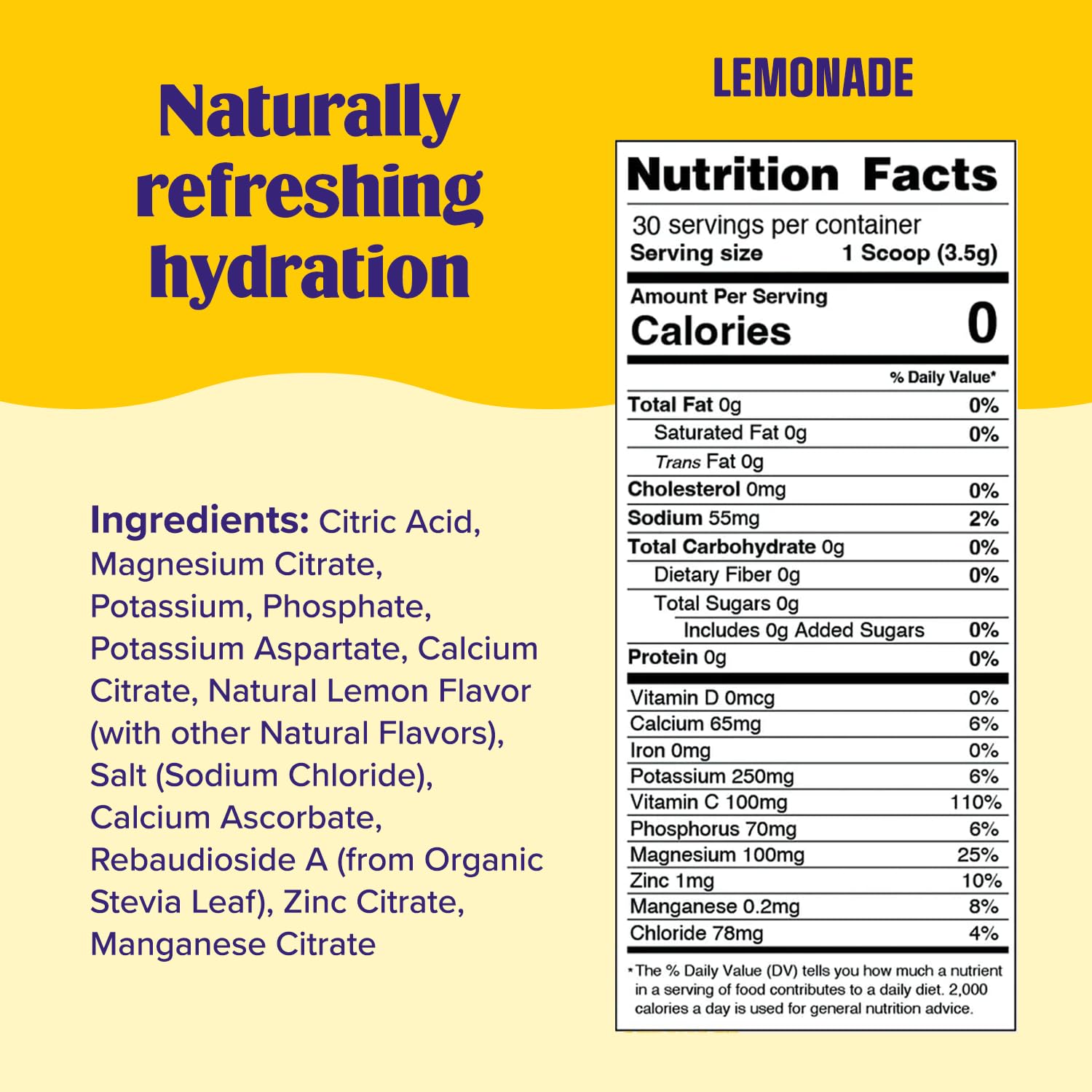 Ultima Replenisher Daily Electrolyte Drink Mix – Lemonade, 30 Servings – Hydration Powder Ultima Replenisher