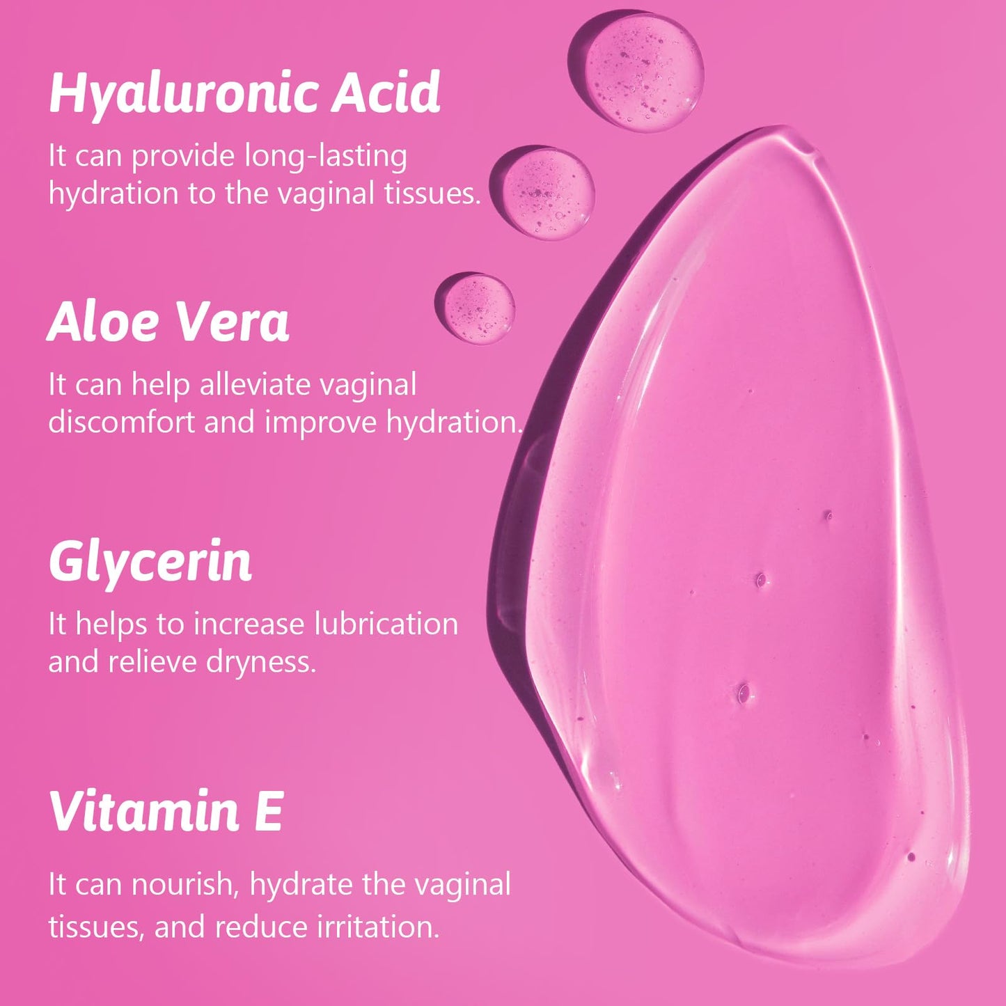 vetrue Vaginal Moisturizing Gel, pH-Balanced Formula with Hyaluronic Acid, Aloe Vera
