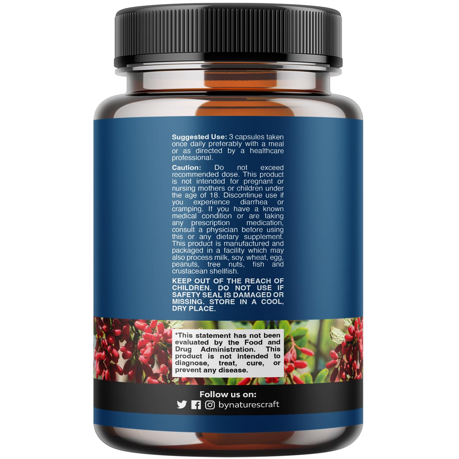 Balancing Berberine Plus 1200mg Per Serving Complex - Antioxidant Berberine with Ceylon Natures Craft