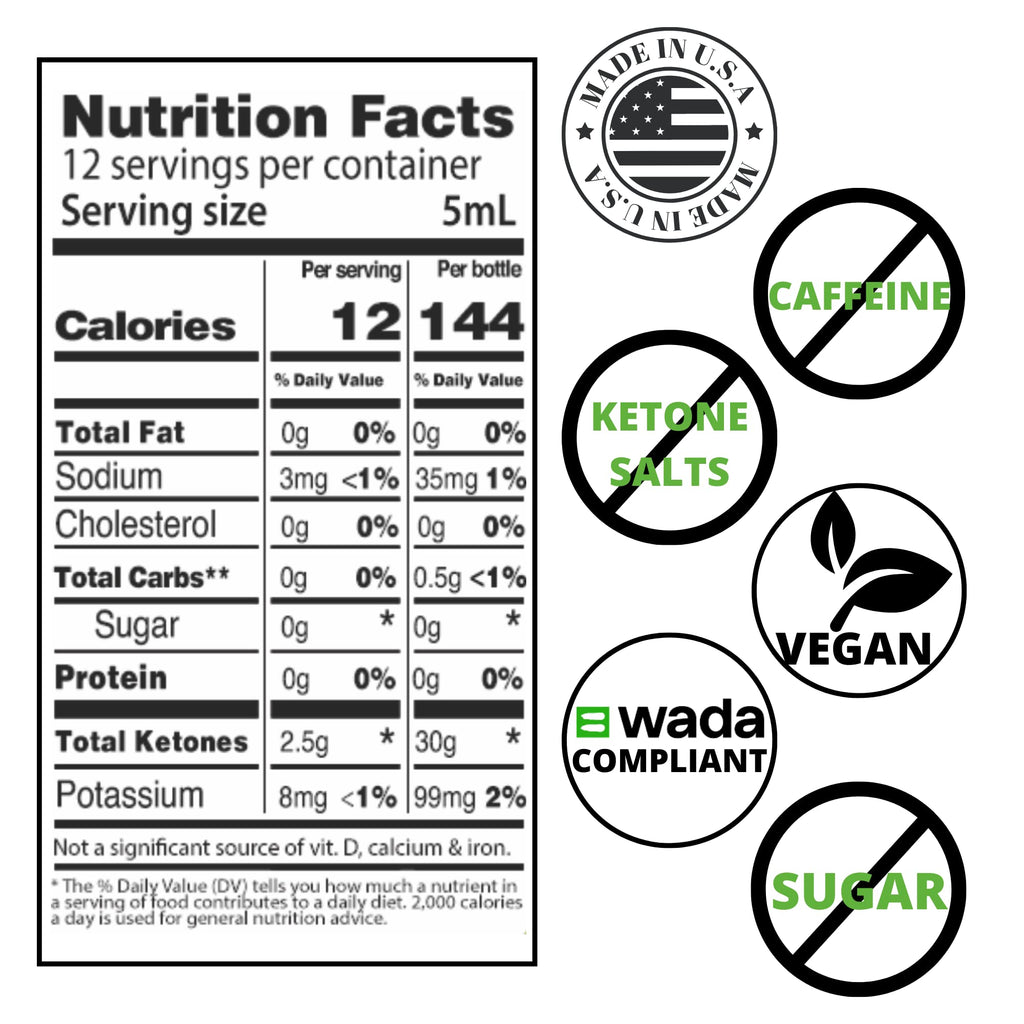 KetoneAid KE4 Pro Ketone Ester Drink | Not a Ketone Salt, No Sugar, No Caffeine