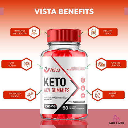Vista Keto ACV Gummies, Vista Keto ACV Gummies Advanced Weight Loss 1000MG