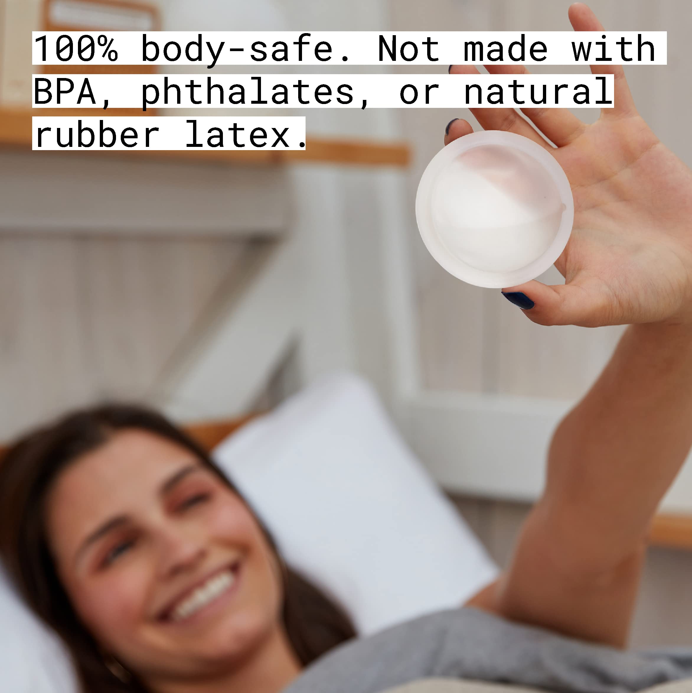Flex Reusable Disc | Reusable Menstrual Disc | Tampon, Pad, and Cup Alternative | Capacity of 6 Super FLEX