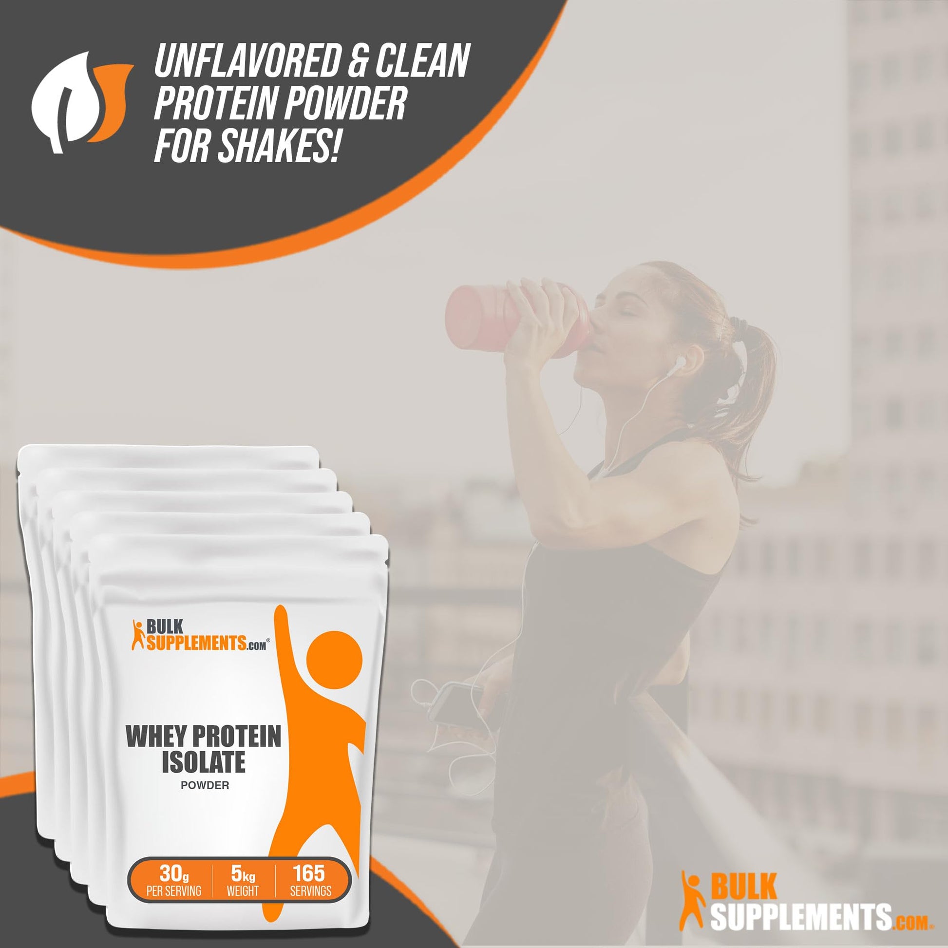 BULKSUPPLEMENTS.COM Whey Protein Isolate Powder - Unflavored Protein Powder BULKSUPPLEMENTS.COM