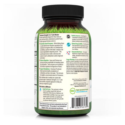 Irwin Naturals Maximum Strength 3-in-1 Carb Blocker - Neutralize Carbohydrates