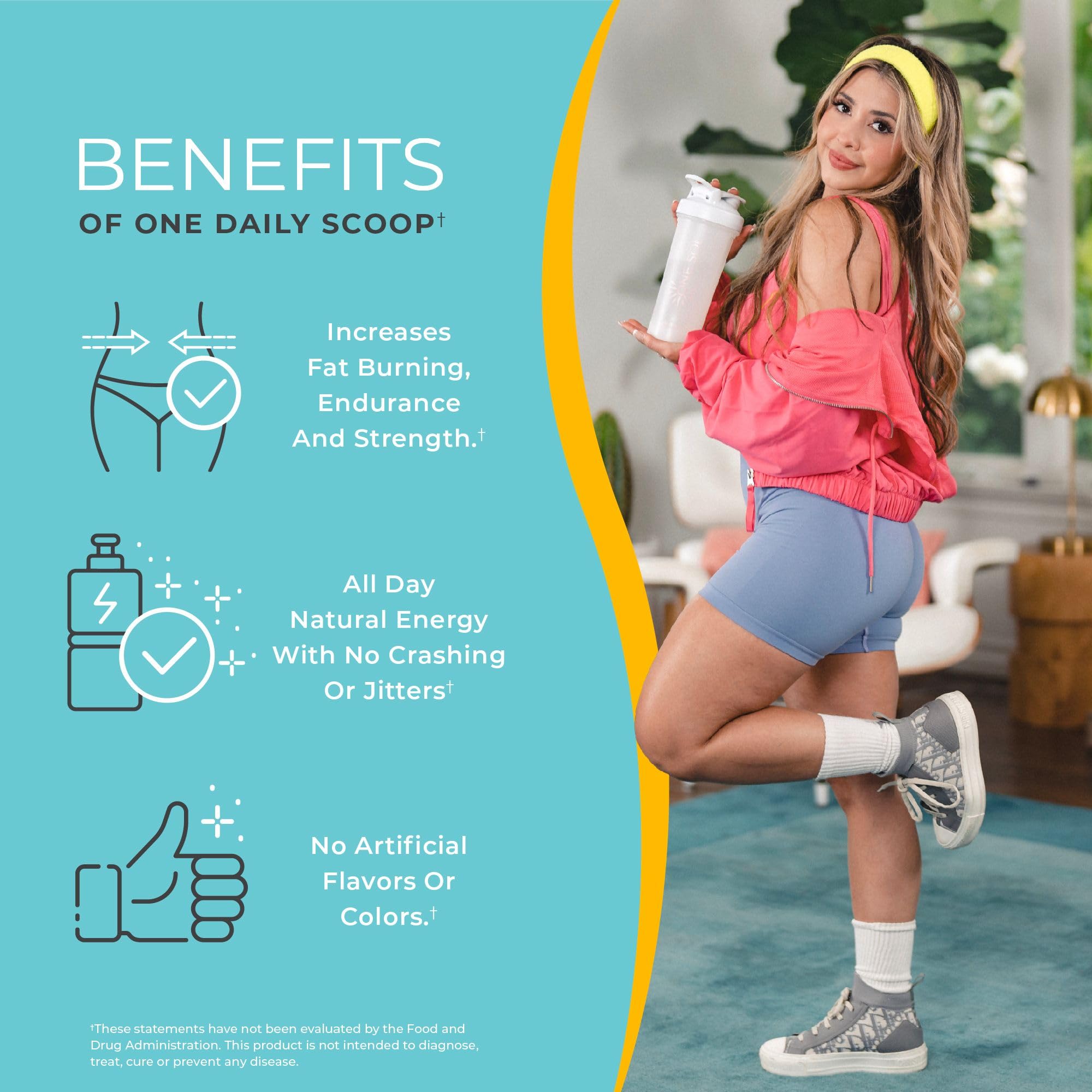 One Sol Pre-Workout for Women, Enhanced Pump & Focus, No Jitters Or Crash, Natural One Sol