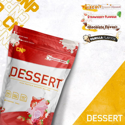 CNP Professional High Protein Dessert Mix, 25g of Dual Release Protein with Micellar Casein