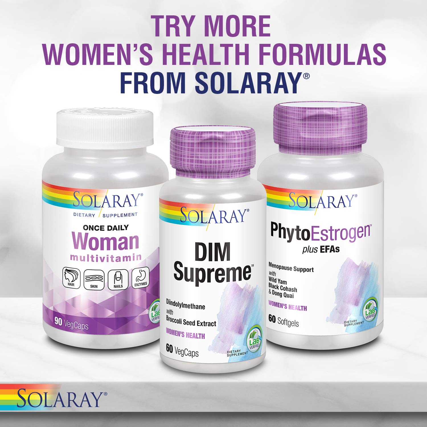 Solaray Phytoestrogen Supplement, 120 Count SOLARAY