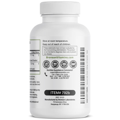 Bronson Milk Thistle Silymarin Marianum & Dandelion Root Liver Health Support