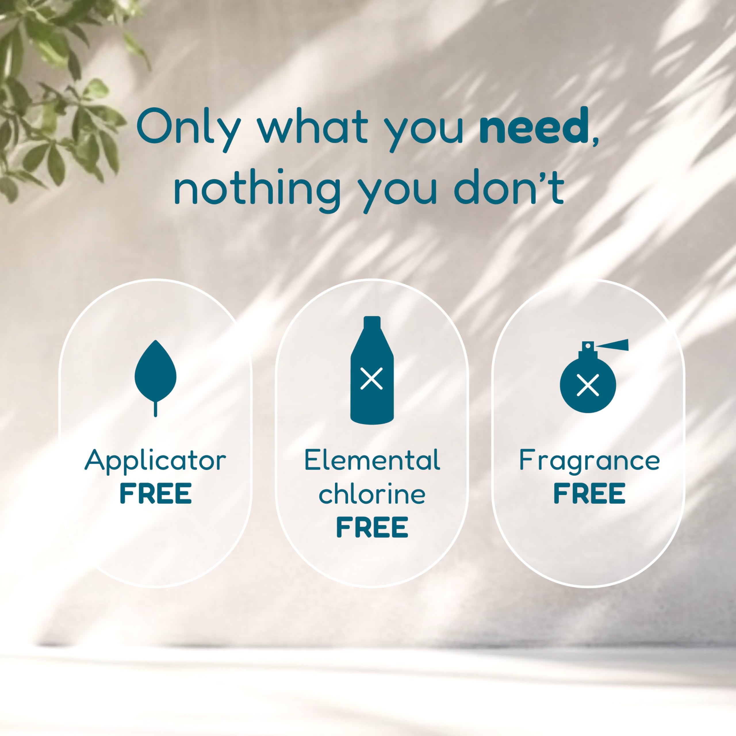 o.b. Tampons | Non-Applicator Tampon, Unscented | Super Plus Tampons, 40ct o.b.