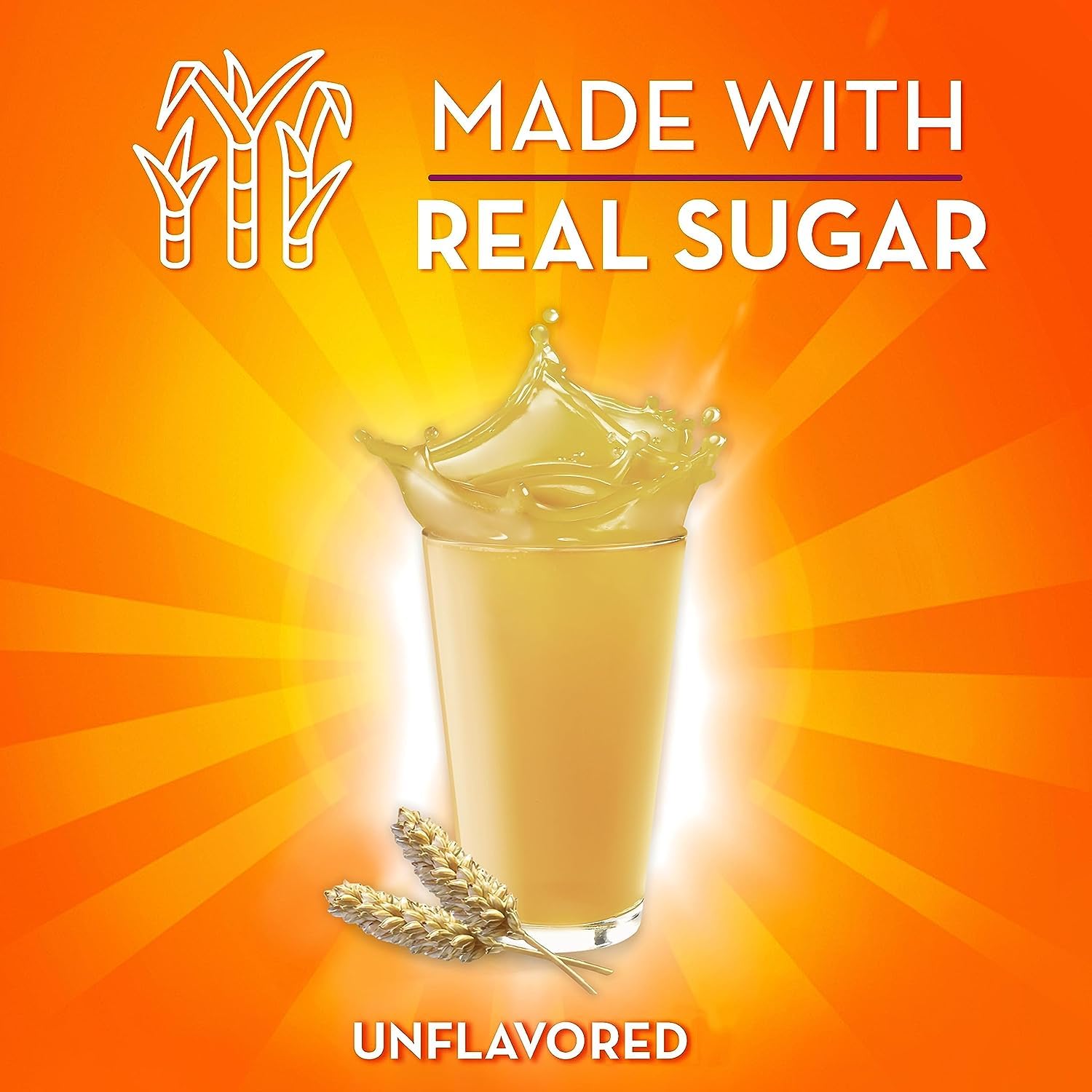 Metamucil, Daily Psyllium Husk Powder Supplement with Real Sugar, 4-in-1 Fiber Metamucil