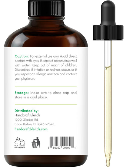 Handcraft Blends Peppermint Essential Oil - Huge 4 Fl Oz - 100% Pure and Natural - Premium Grade