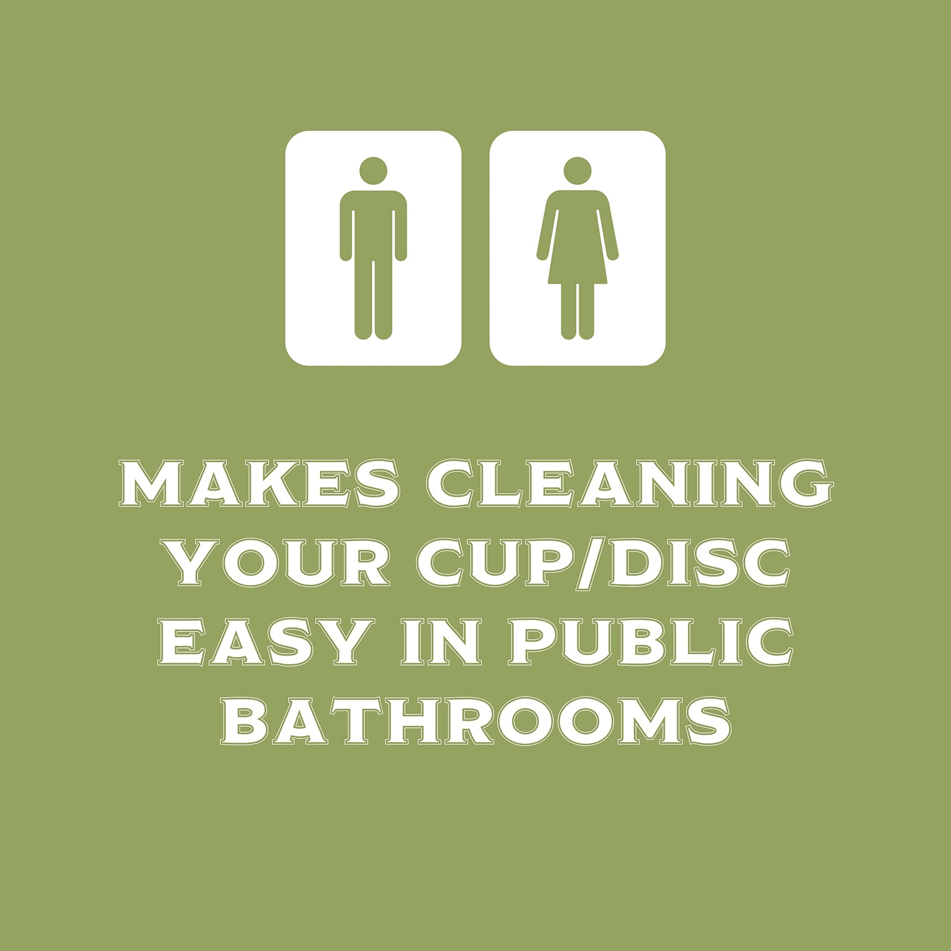 Menstrual Cup Wipes - On The Go Public Bathroom Feminine Wipes - Safe On Period Cups & Menstrual discs Pixie Cup