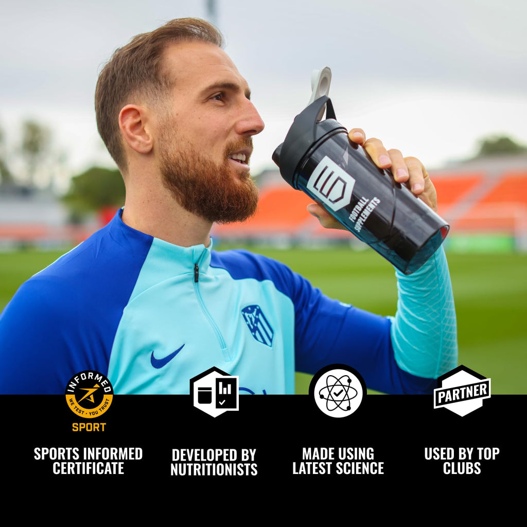 Kick Off | Pre-Training/Pre-Game Supplement for Footballers by Football Supplements | Informed Sport-Tested and Banned Substances Tested (Blue Raspberry)