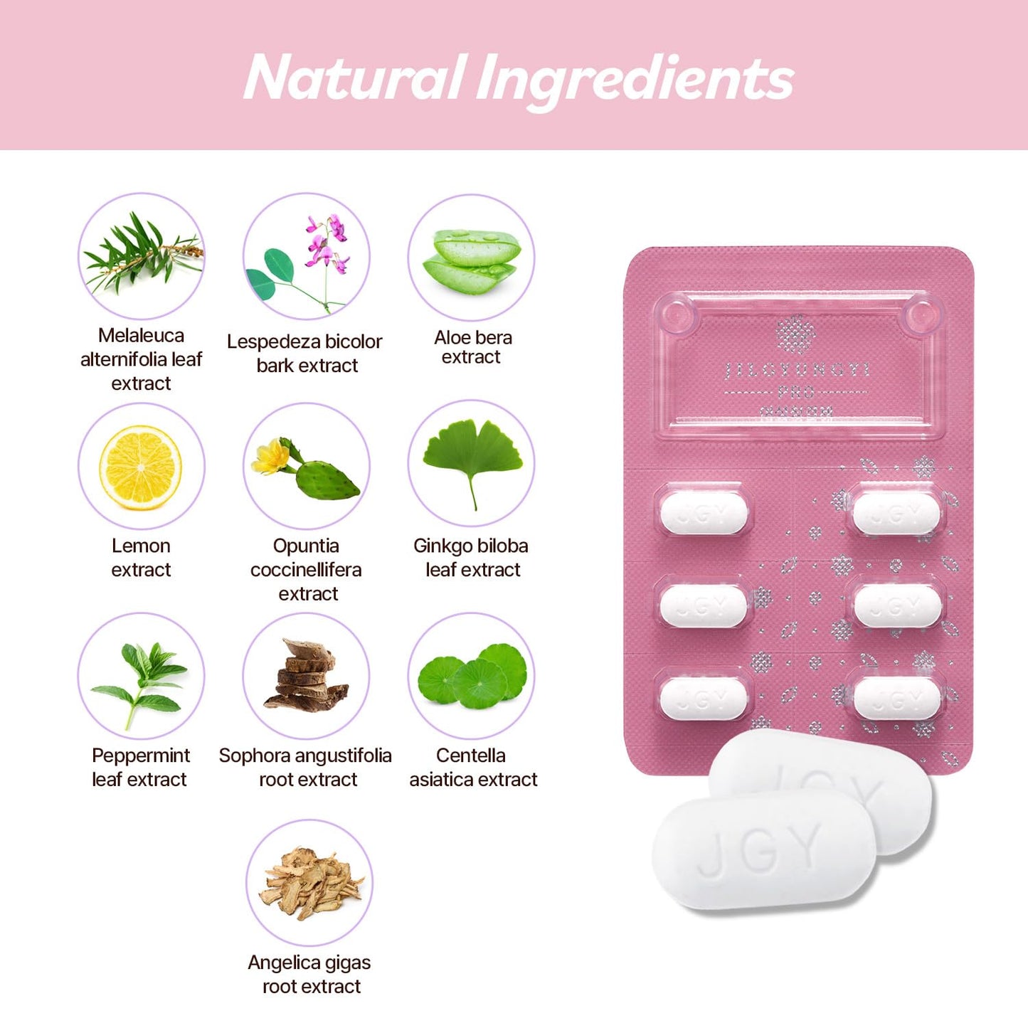 JILGYUNGYI PRO Feminine Wash Tablets - Feminine Intimate Solution - Moisturizing, Tightening