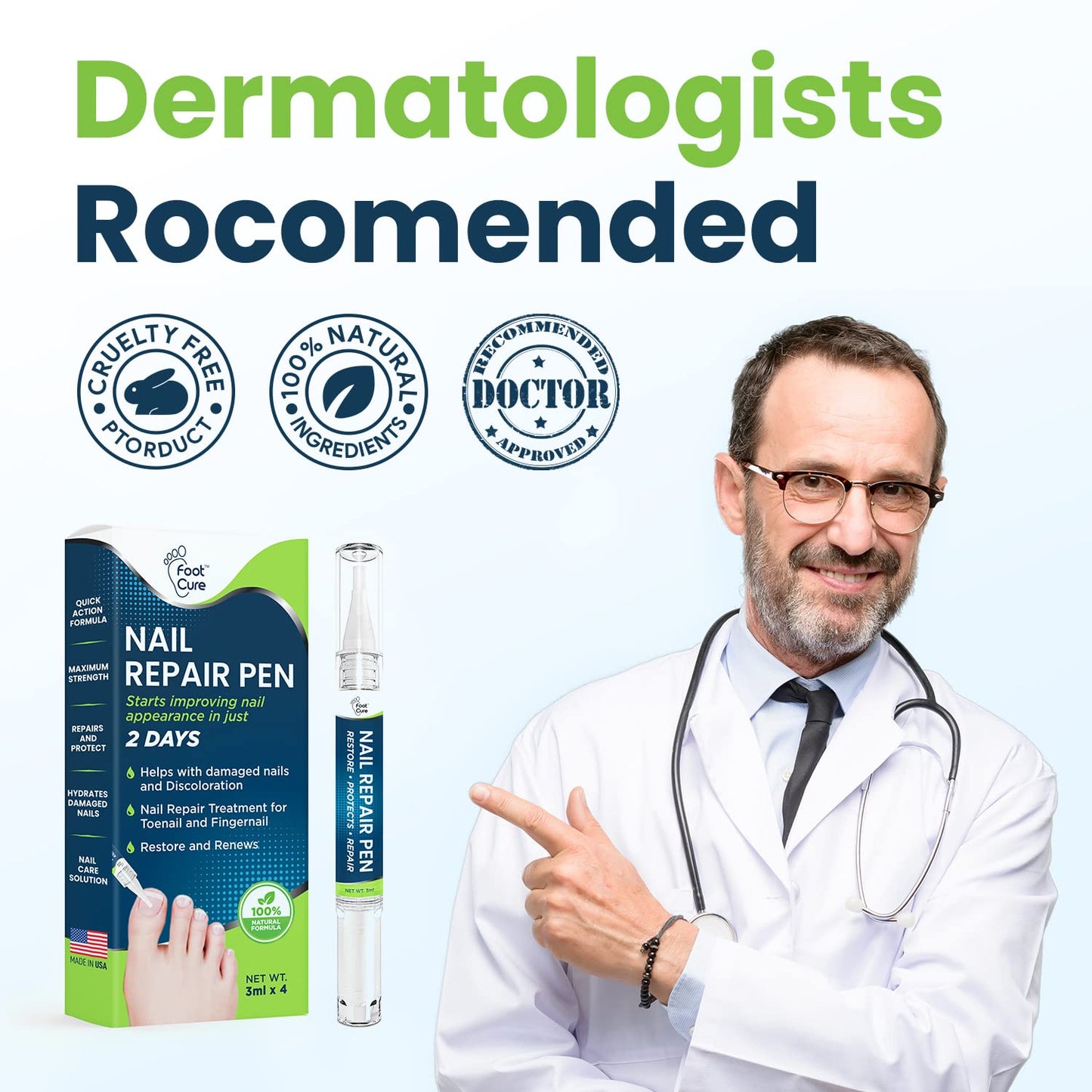 Toenail Fungus Treatment Extra Strength - Fungal Nail Treatment for Toe Nail & Fingernails
