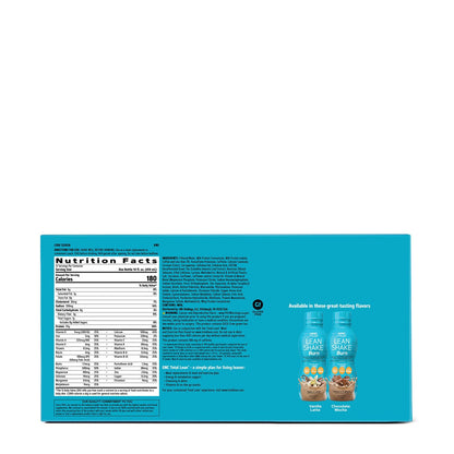 GNC Total Lean Lean Shake Burn - Vanilla Latte - 12 Bottles