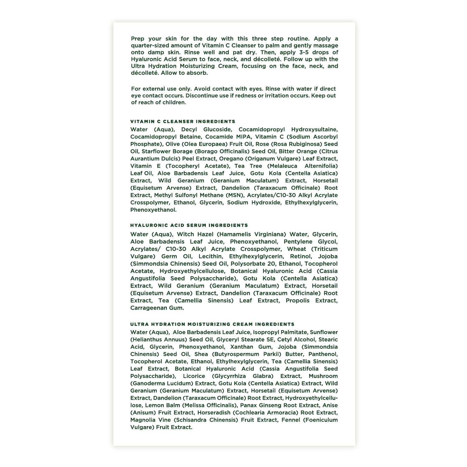 Tree of Life Rejuvenation Pack with Vitamin C Serum + Retinol Serum Tree of Life Beauty