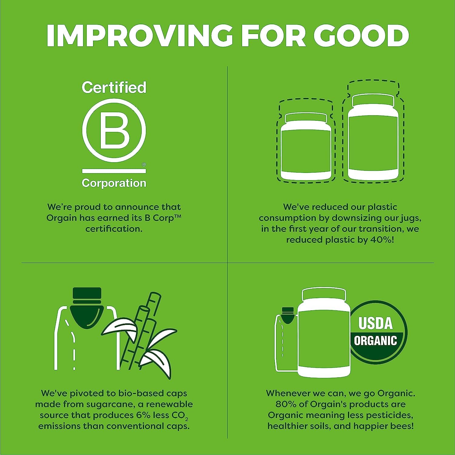 Orgain Organic Nutritional Protein Shake, Vanilla Bean - 16g Grass Fed Whey Protein Orgain