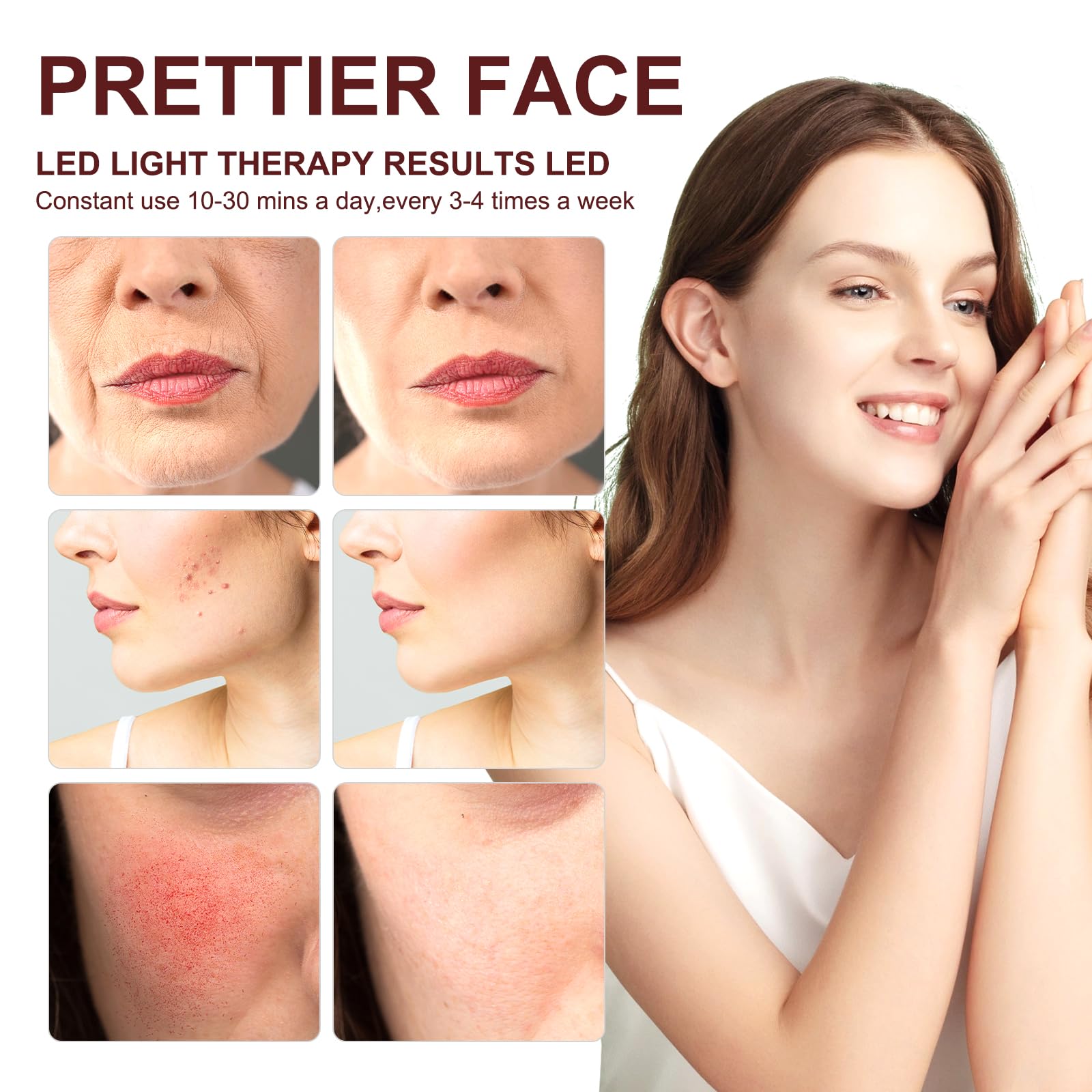 Red Light Therapy for Body with Tripod, 180LEDs Upgrated 3-in-1 Chip Infrared Light Therapy Device Shomterade