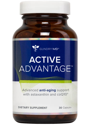 Gundry MD® Active Advantage Astaxanthin and CoQ10 Supplement to Support Energy