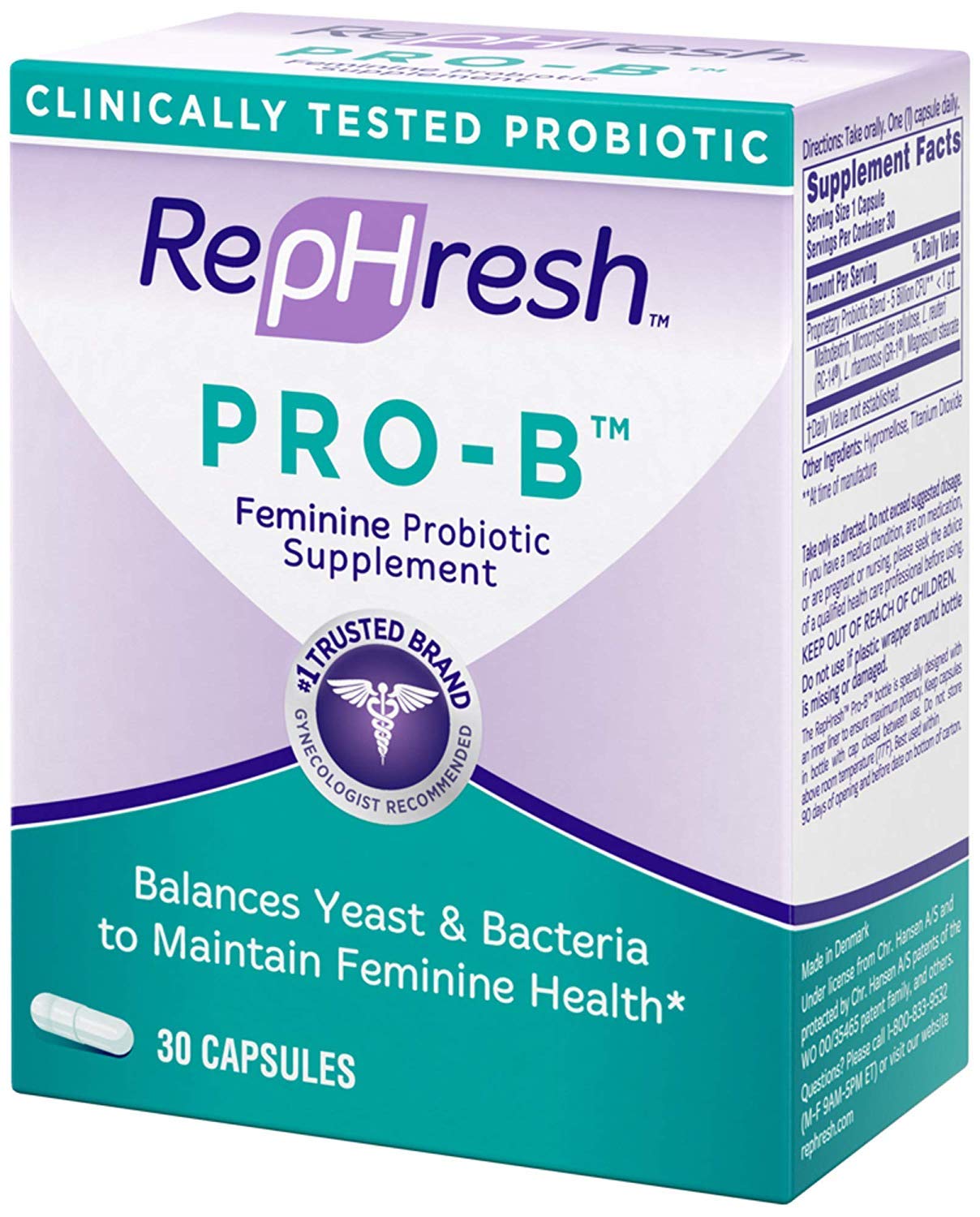RepHresh Pro-B Probiotic Feminine Supplement - 5 Pack My Store