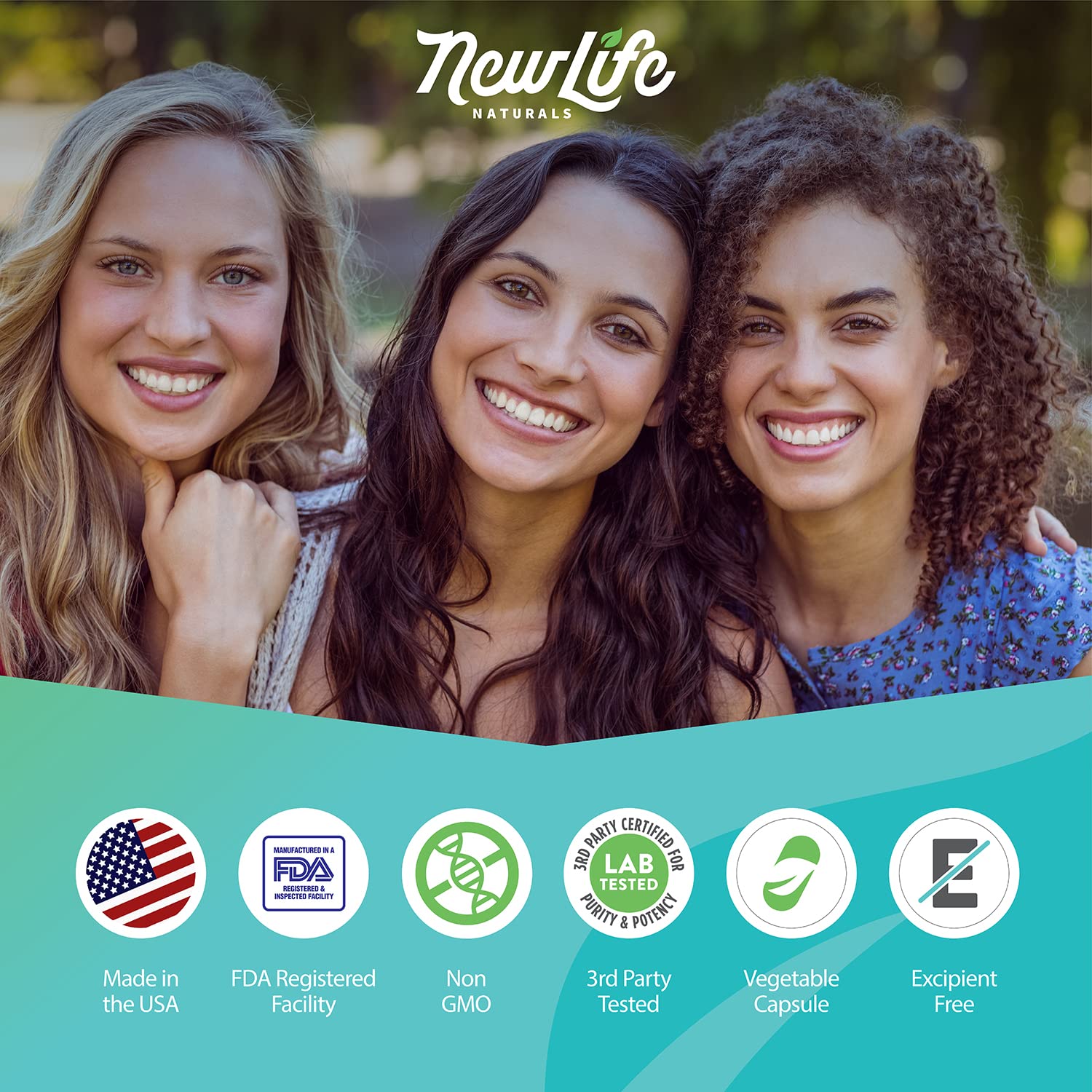 NewLife Naturals Boric Acid Vaginal Suppositories with Aloe Vera & FOS Prebiotic | Women's pH Balance Pills NewLife Naturals