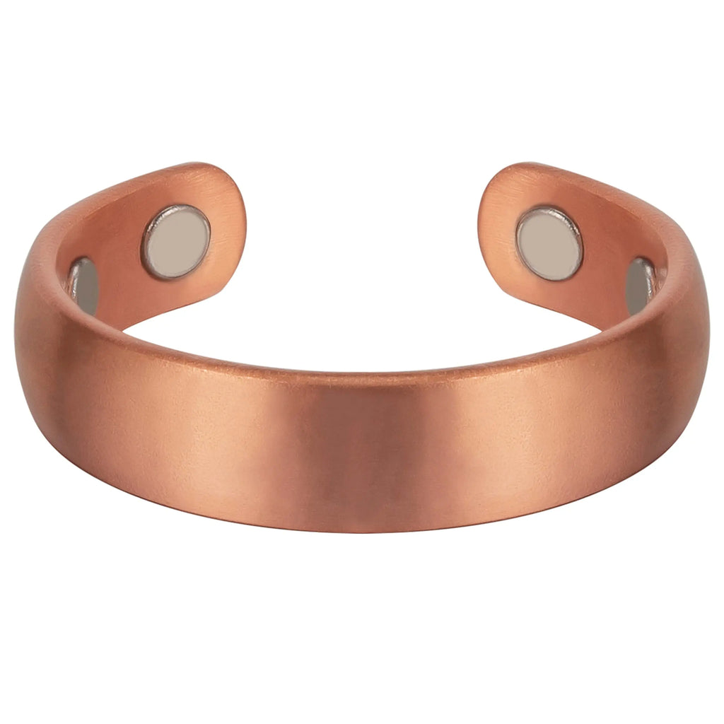 MagnetRX® Magnetic Copper Ring – Elegant Magnetic Rings – Copper Rings for Women & Men MagnetRX