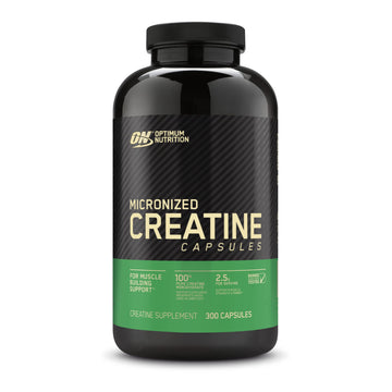 Optimum Nutrition Micronized Creatine Monohydrate Capsules, Keto Friendly Optimum Nutrition
