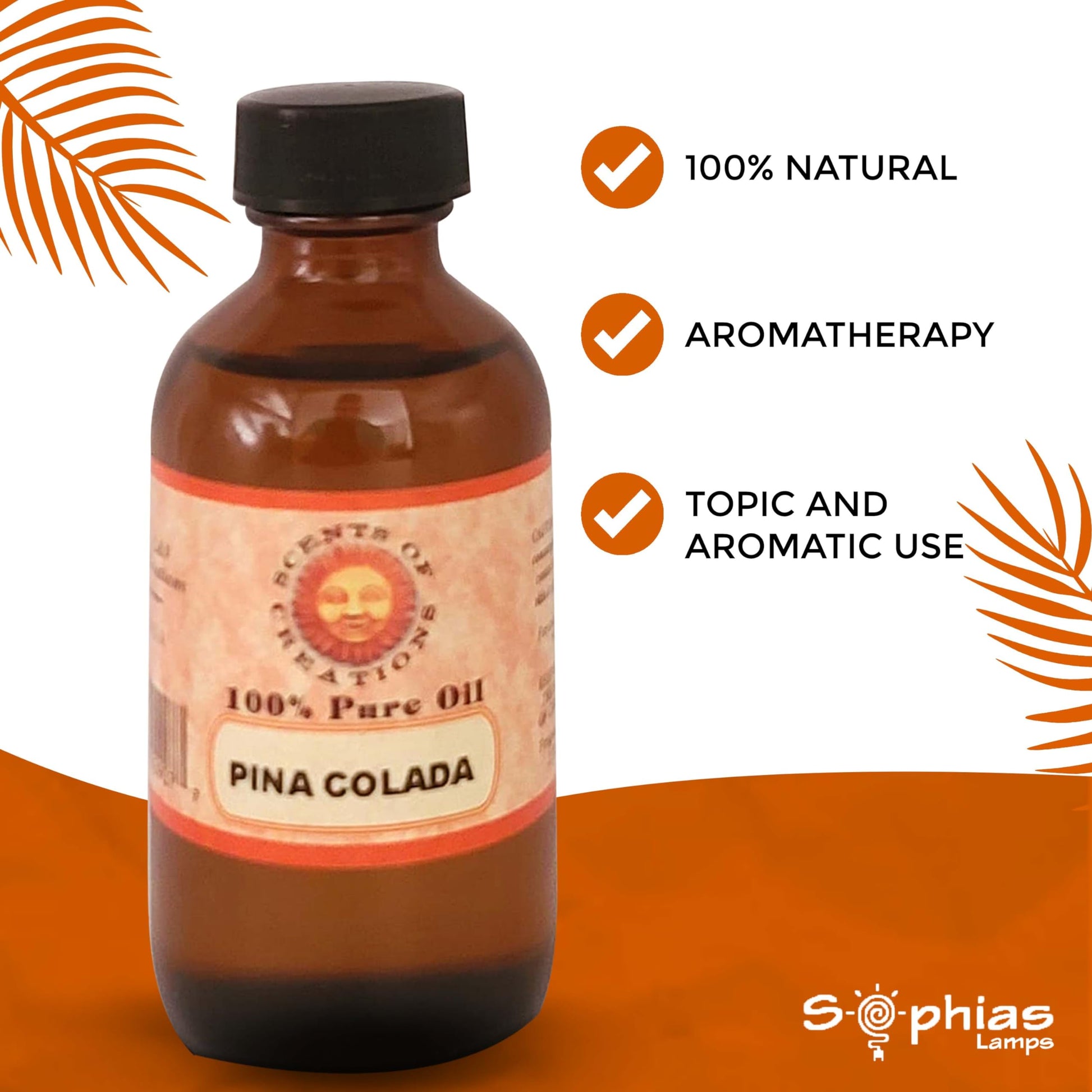 Essential Oil Pina Colada 2 OZ, 100% Natural undilute Oil, Value Size,Perfect Generic