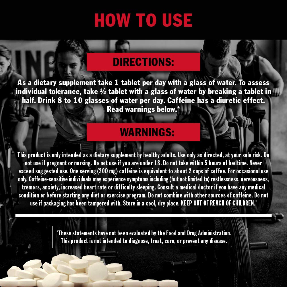 Mutant Caffeine - Pure, Restore Mental Alertness or Wakefulness When Fatigued Mutant