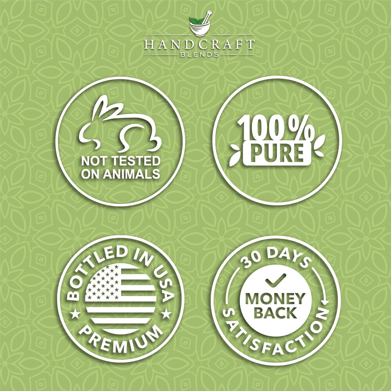 Handcraft Blends Peppermint Essential Oil - Huge 4 Fl Oz - 100% Pure and Natural - Premium Grade Handcraft Blends