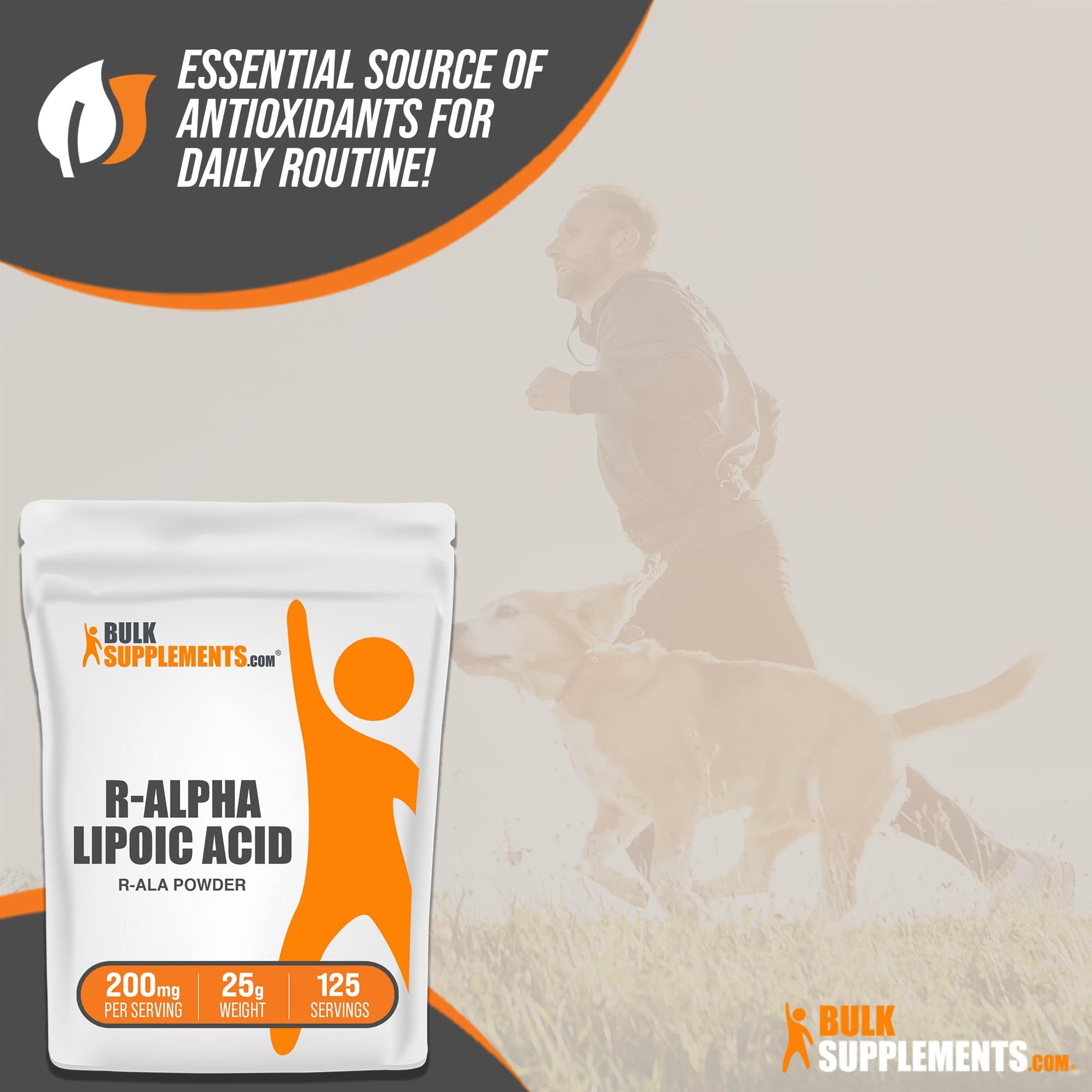 BULKSUPPLEMENTS.COM R-Alpha Lipoic Acid Powder - ALA Supplement, R Alpha Lipoic BULKSUPPLEMENTS.COM