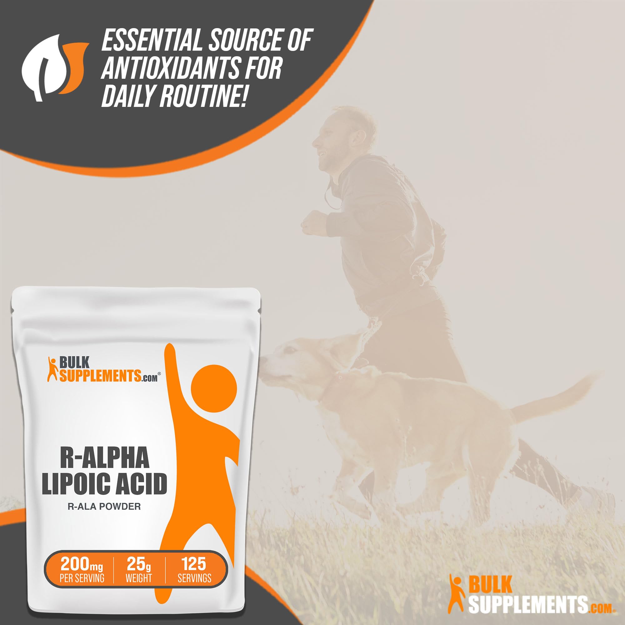 BULKSUPPLEMENTS.COM R-Alpha Lipoic Acid Powder - ALA Supplement, R Alpha Lipoic BULKSUPPLEMENTS.COM