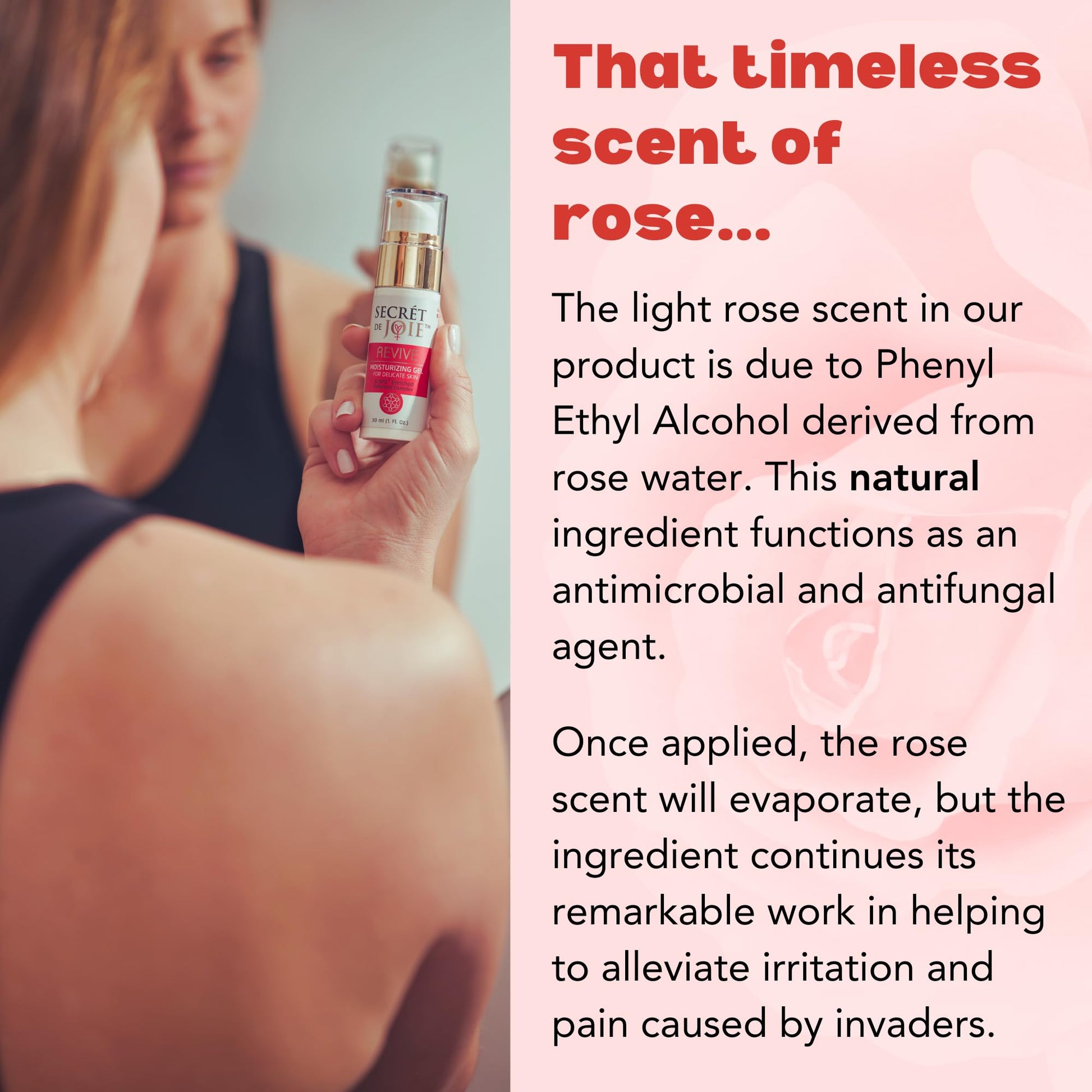 SECRET DE JOIE REVIVE Vaginal Moisturizer for Women - Long-Lasting Dryness & Discomfort Relief SECRET DE JOIE