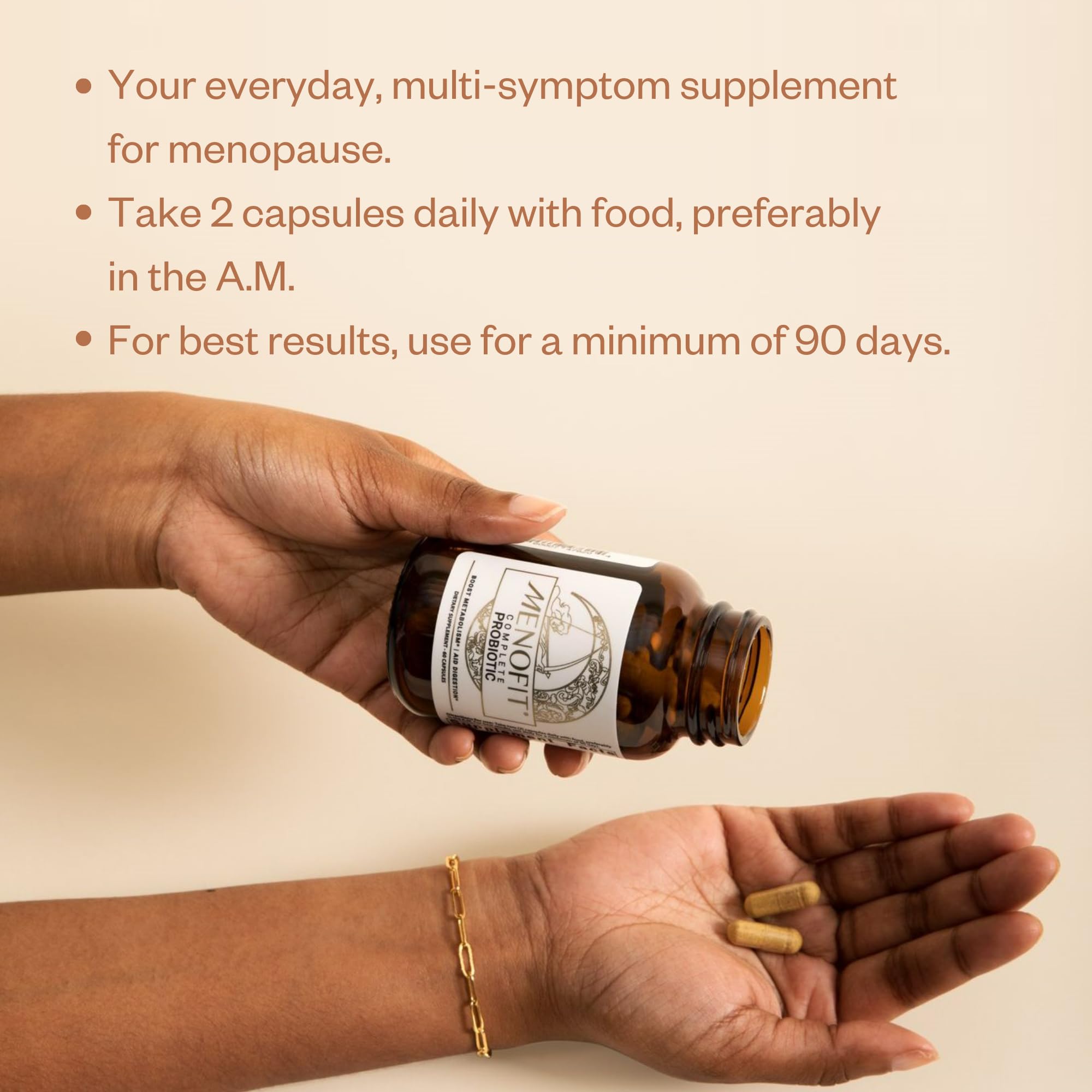 MENOLABS MenoFit - Menopause Supplements for Women - Menopause + Perimenopause Relief