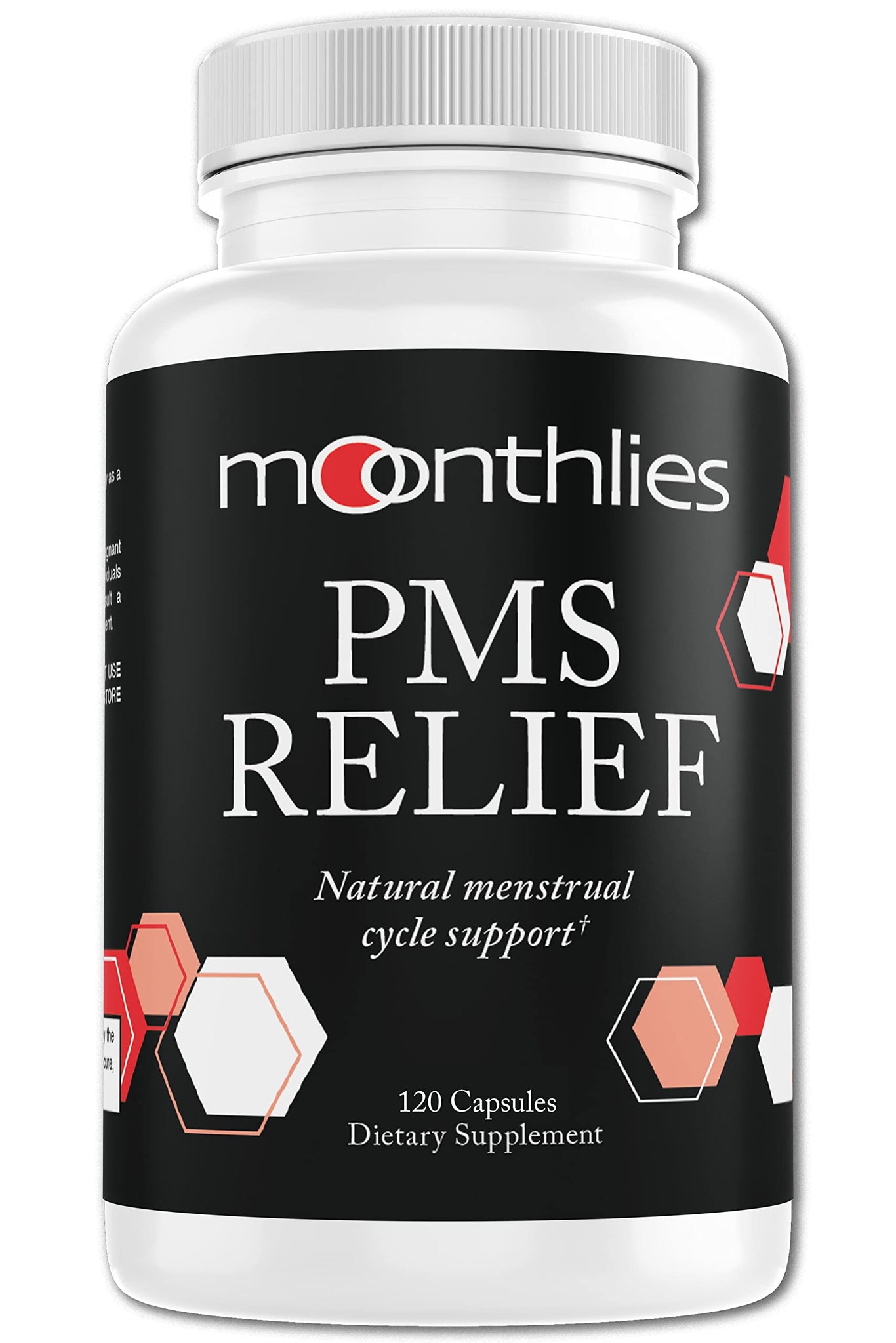 Moonthlies PMS Relief Supplement for Women Menstrual Cycle Support - Naturallly balance Mood Swings
