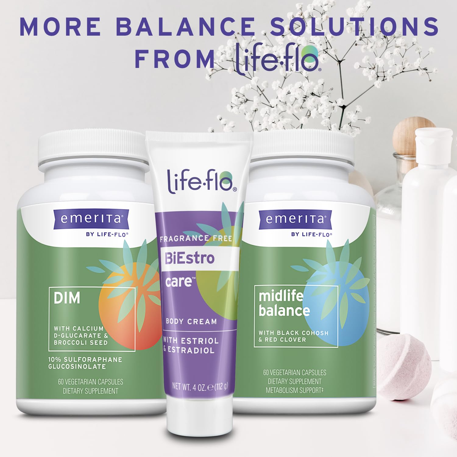 Life-Flo Progesta-Care Plus, Progesterone Cream for Women with 20mg USP Progesterone & Phytoestrogens LIFE-FLO