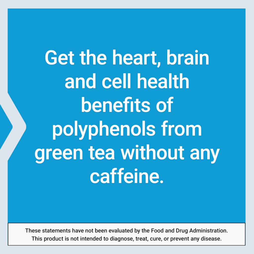 Life Extension Decaffeinated Mega Green Tea Extract – Polyphenol-Rich, Cell Health