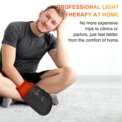 UTK Red Light Therapy Glove for Hands, Double-Sided Infrared Light Therapy Device for Finger