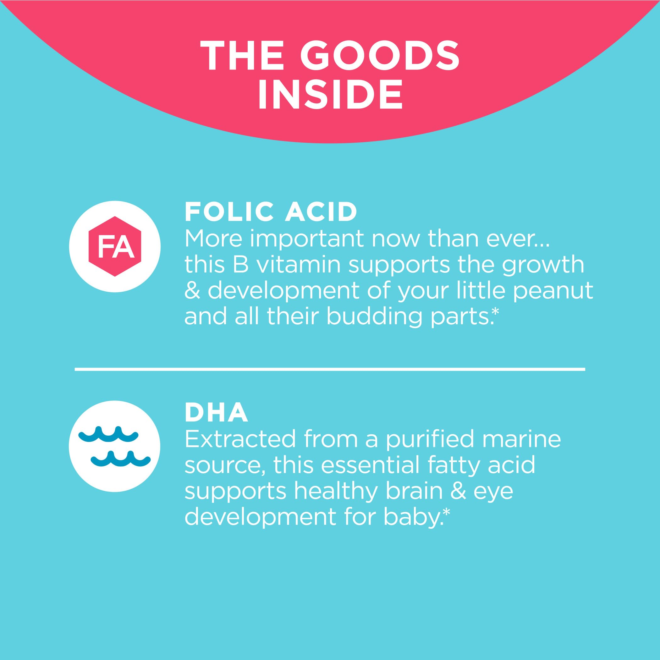 OLLY The Essential Prenatal Gummy Multivitamin, 30 Day Supply OLLY