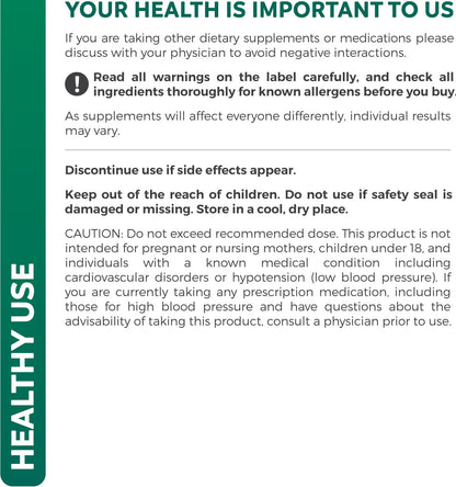 Hawthorn Berry Capsules - 4 Month Supply Digestion & Heart Health Supplement