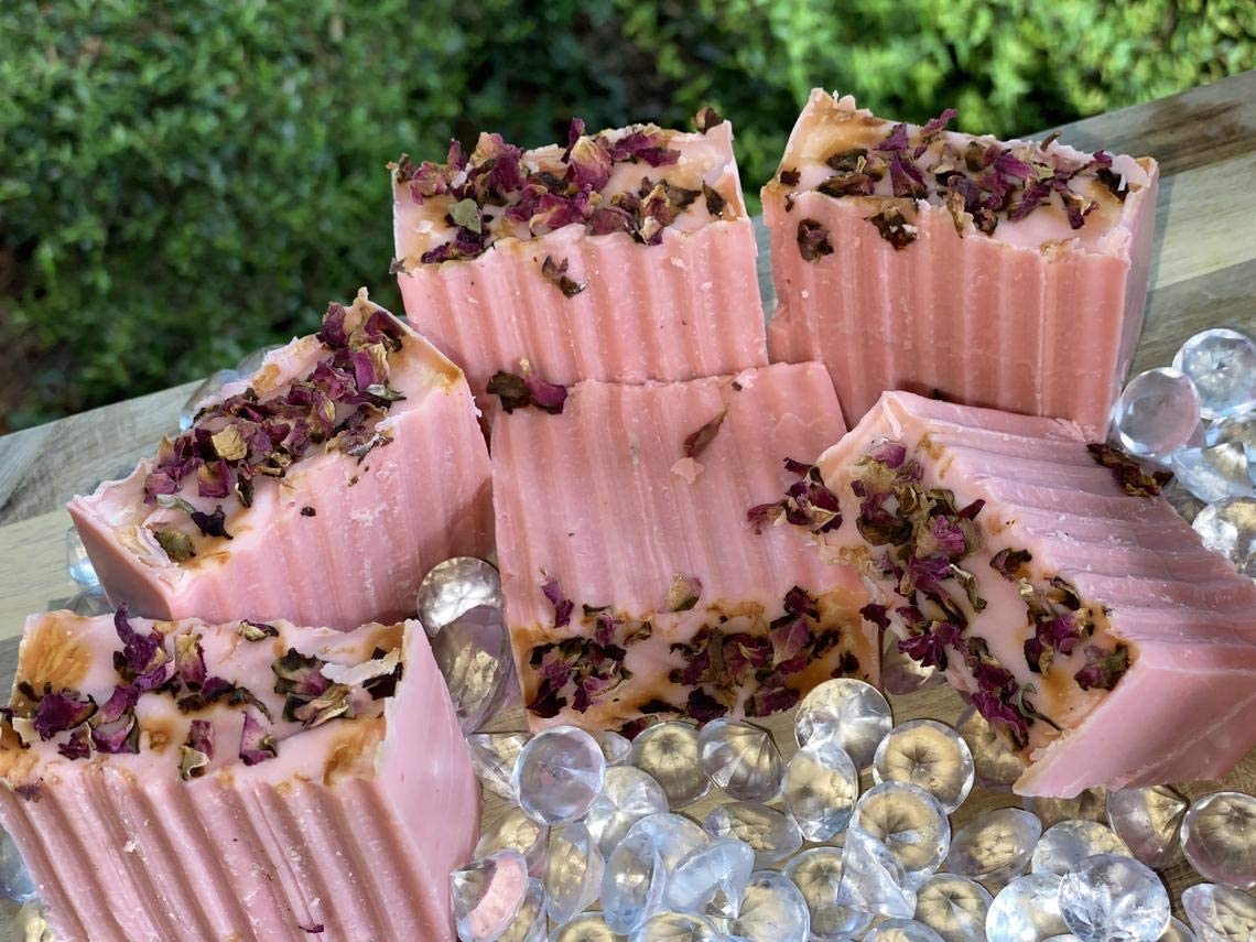 Soft and Moist Erzulie Freda Yoni Love ,Attraction, Abundance Bar |Feminine Wash | Yoni Soap with Rose Soft and Moist