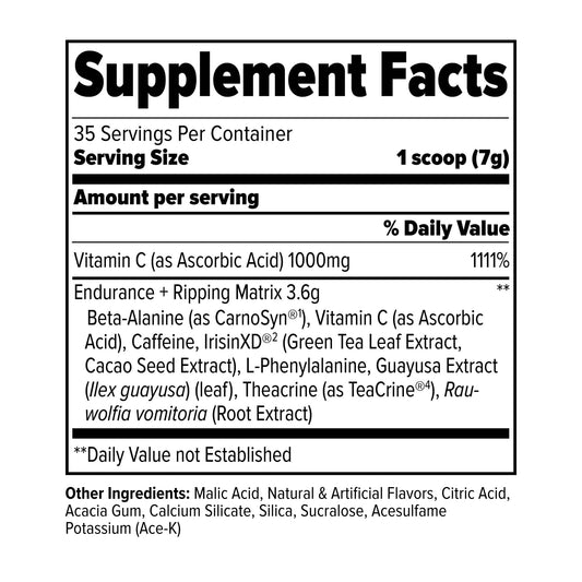 FINAFLEX STIMUL8 Original Super Pre-Workout, Fruit Punch - Energy, Strength & Enduranc