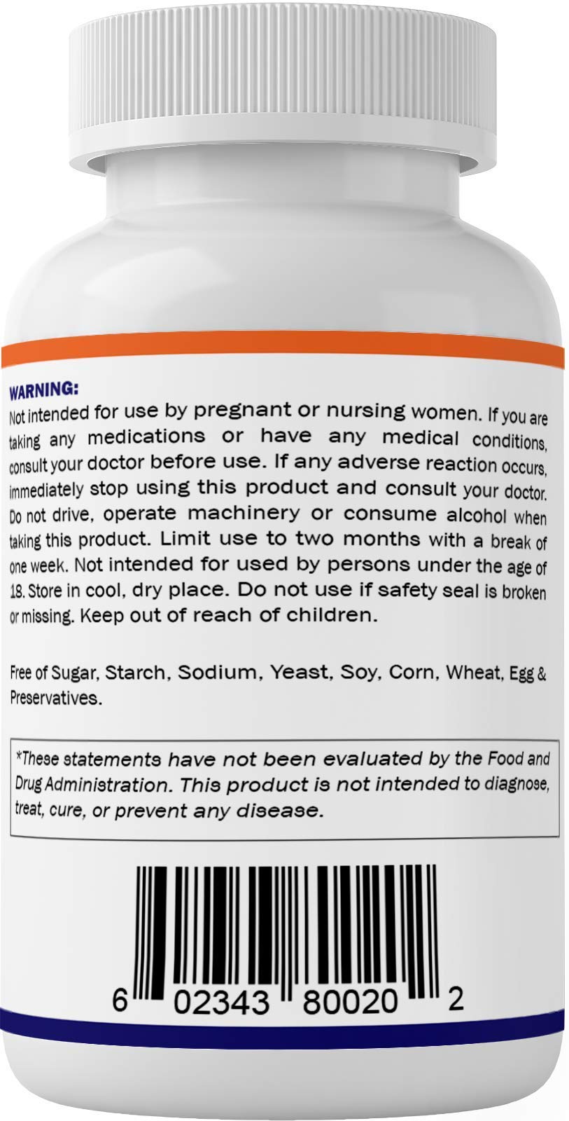 Vitamatic Melatonin 20mg Tablets | Vegetarian, Non-GMO, Gluten Free