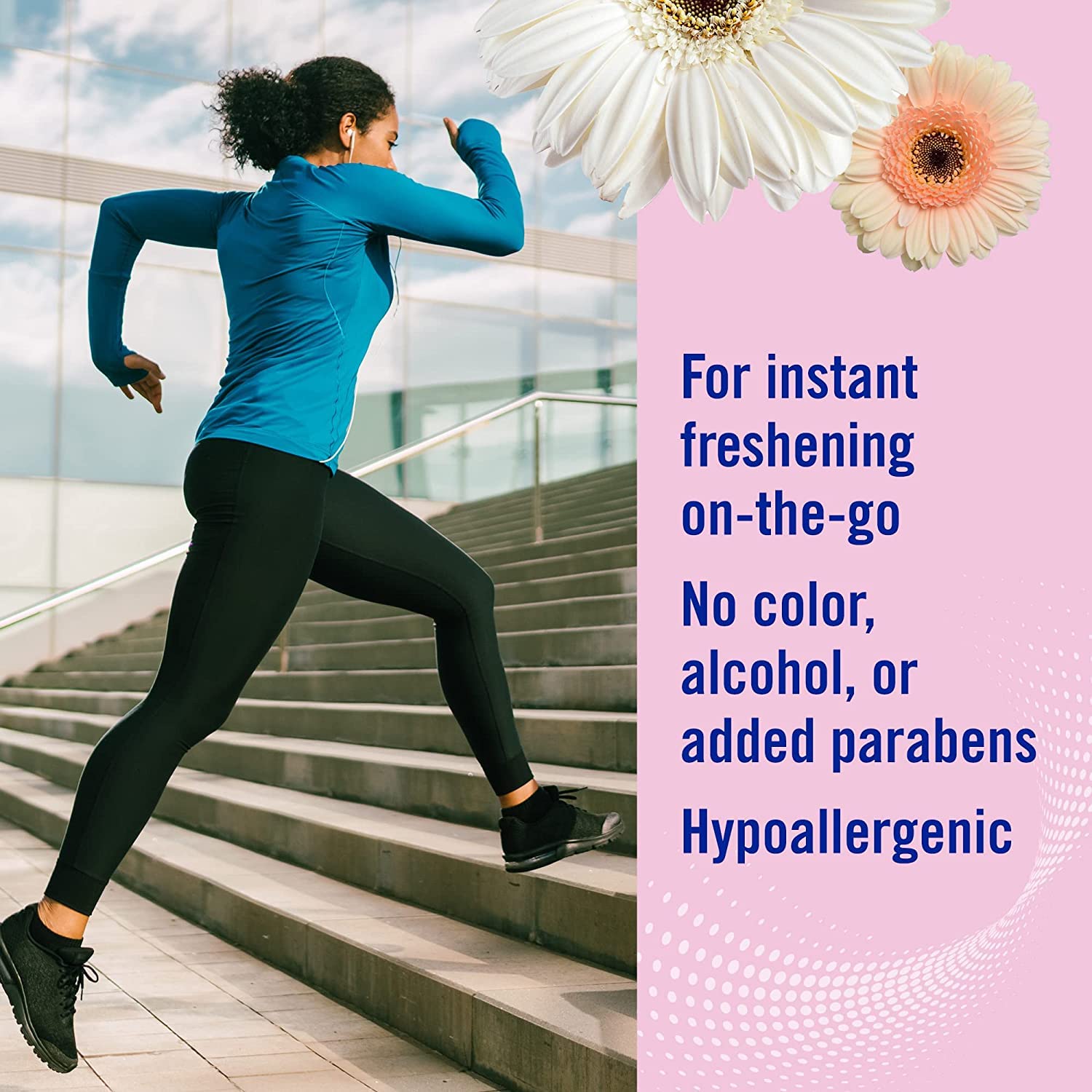 Vagisil Feminine Dry Wash Deodorant Spray for Women, Gynecologist Tested, Paraben Free, 3 Scent Vagisil