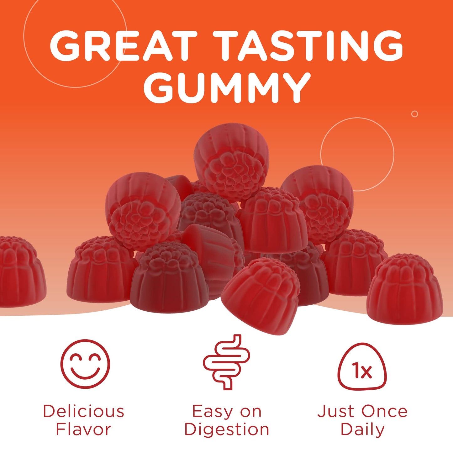 Zahler - Apple Cider Vinegar Gummies Kosher & Delicious ACV for Women Men Raw
